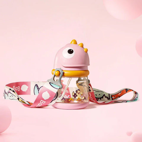 Bc Babycare T-REX TOBY Weighted Straw Sippy Cup